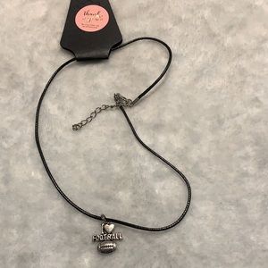 Handmade I love football chain